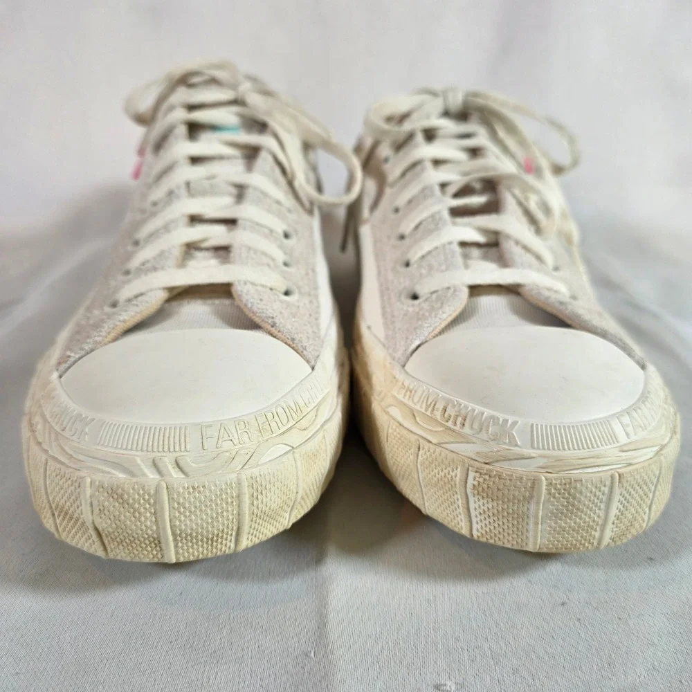 Converse Chuck Taylor Alt Star Weekend Low Egret White Pink Teal Mens 11 Shoes - Picture 2 of 9